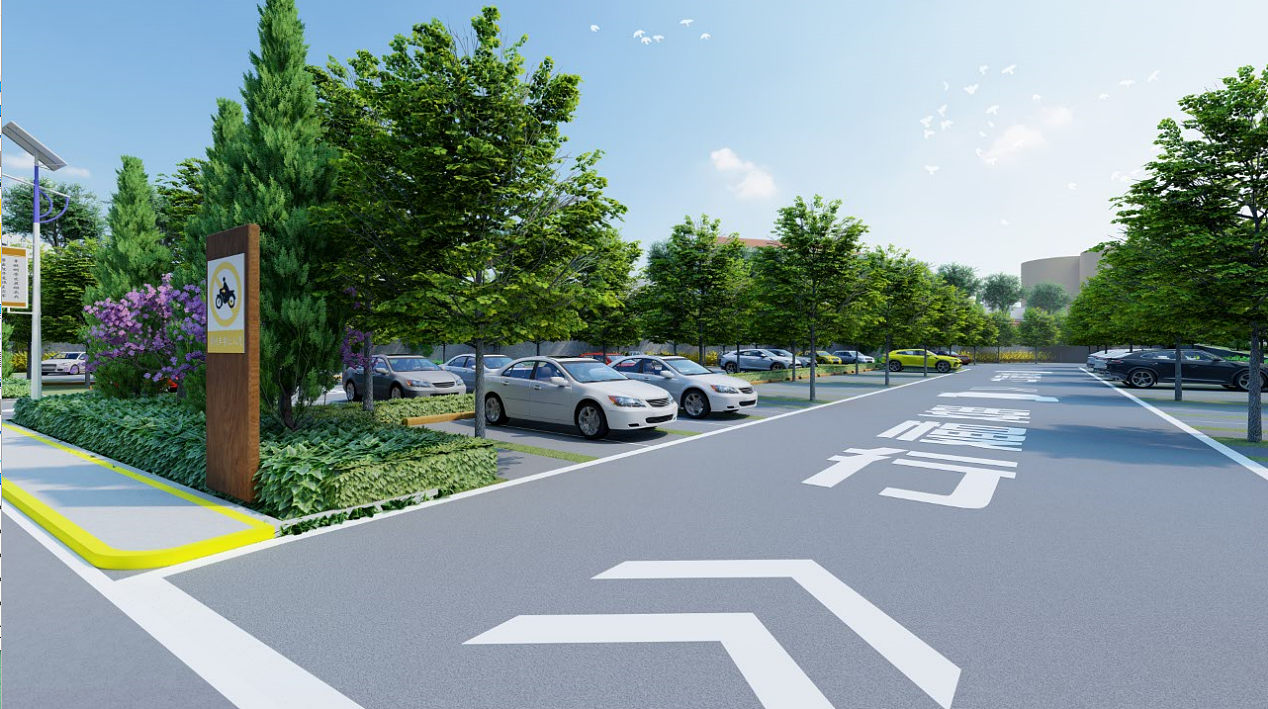 停车场（图ZMjc2MTQ0Mzgw） - 景观设计 - 站酷设计师蒋荣荣原创素材 - 站酷ZCOOL