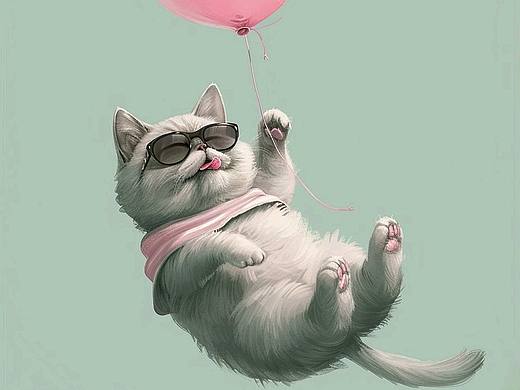 插画 | 逃离地球的喵星人