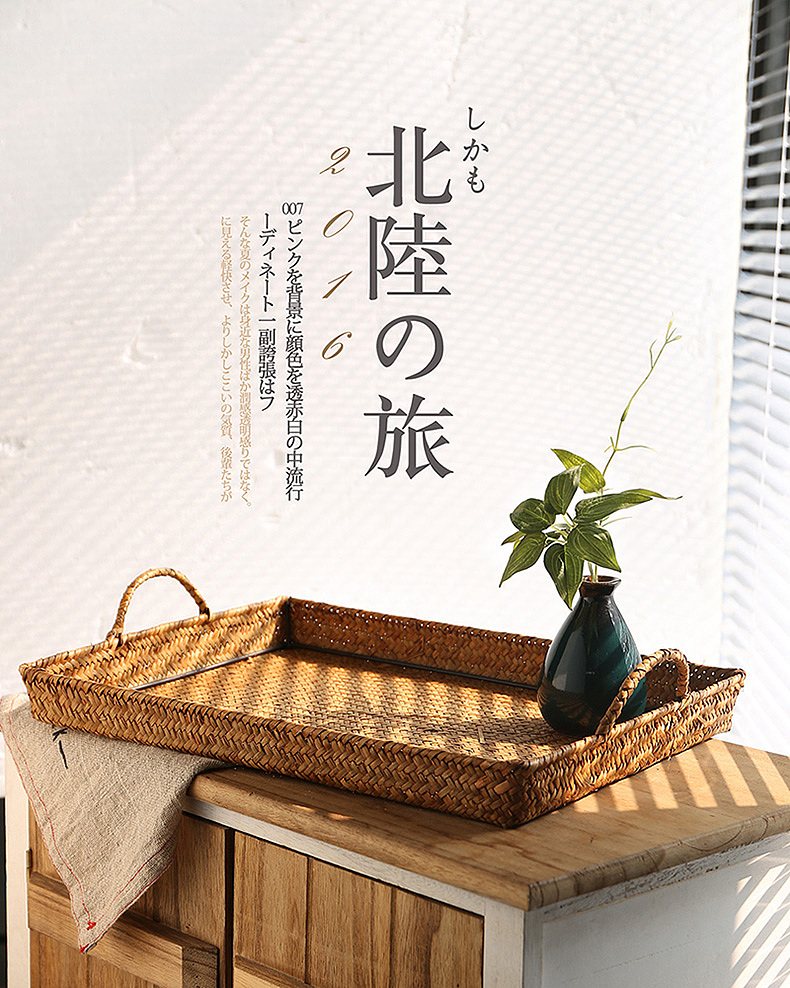 草编工艺收纳家居