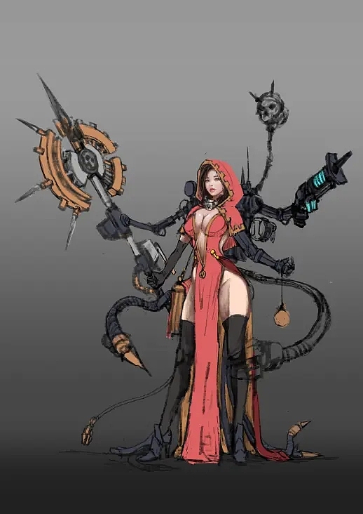 chaos navy captain标签战锤40k游戏角色设定机械教作品信息创作时间