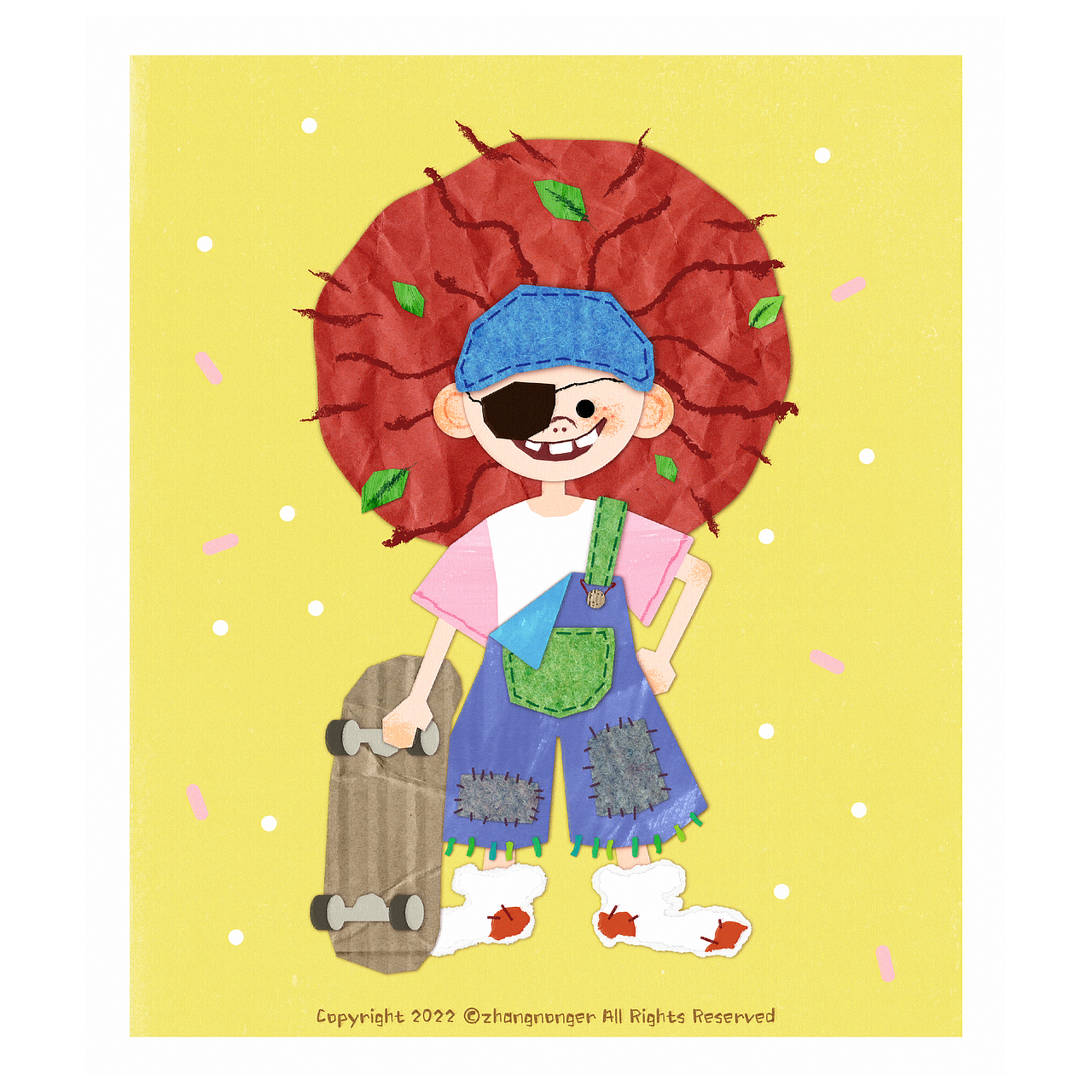 2022拼贴合集汇总（图ZMzIxODAyODUy） - 商业插画 - 站酷设计师张侬儿的草莓园原创素材 - 站酷ZCOOL