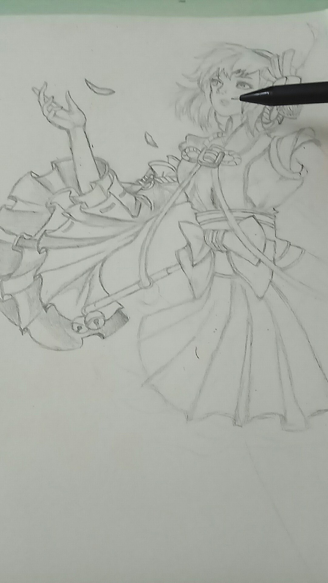 《王者荣耀》大桥手绘步骤图