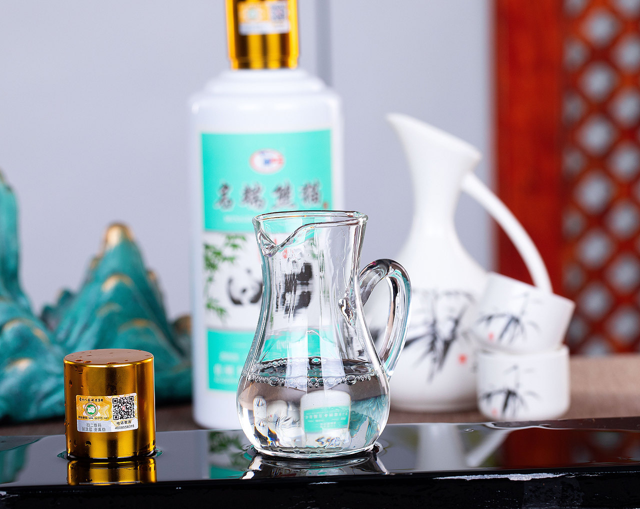 白酒产品景物拍摄