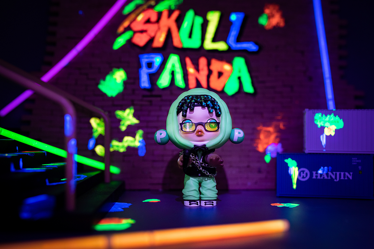 盲盒拍摄-skullpanda熊喵热潮