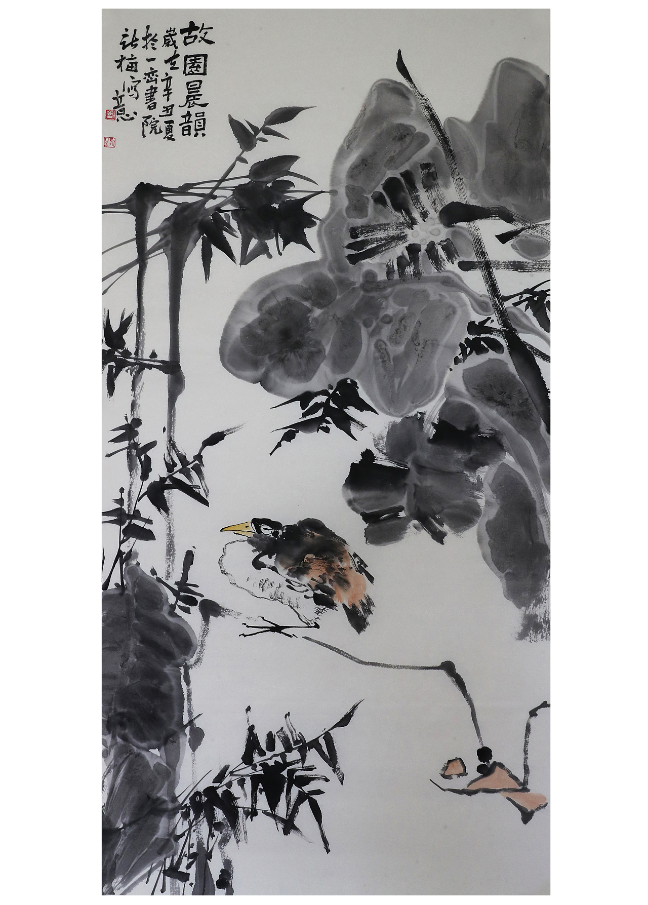 中国美术家协会会员马新梅花鸟画作品