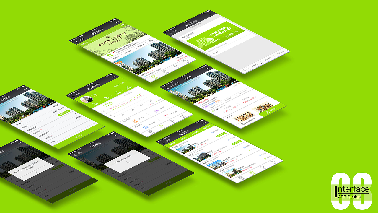 房地产APP（H5微信公众号）（图ZODI5NzE0MDg=） - APP界面 - 站酷设计师JUANW0原创素材 - 站酷ZCOOL