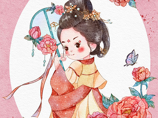 萌萌古风小女娘