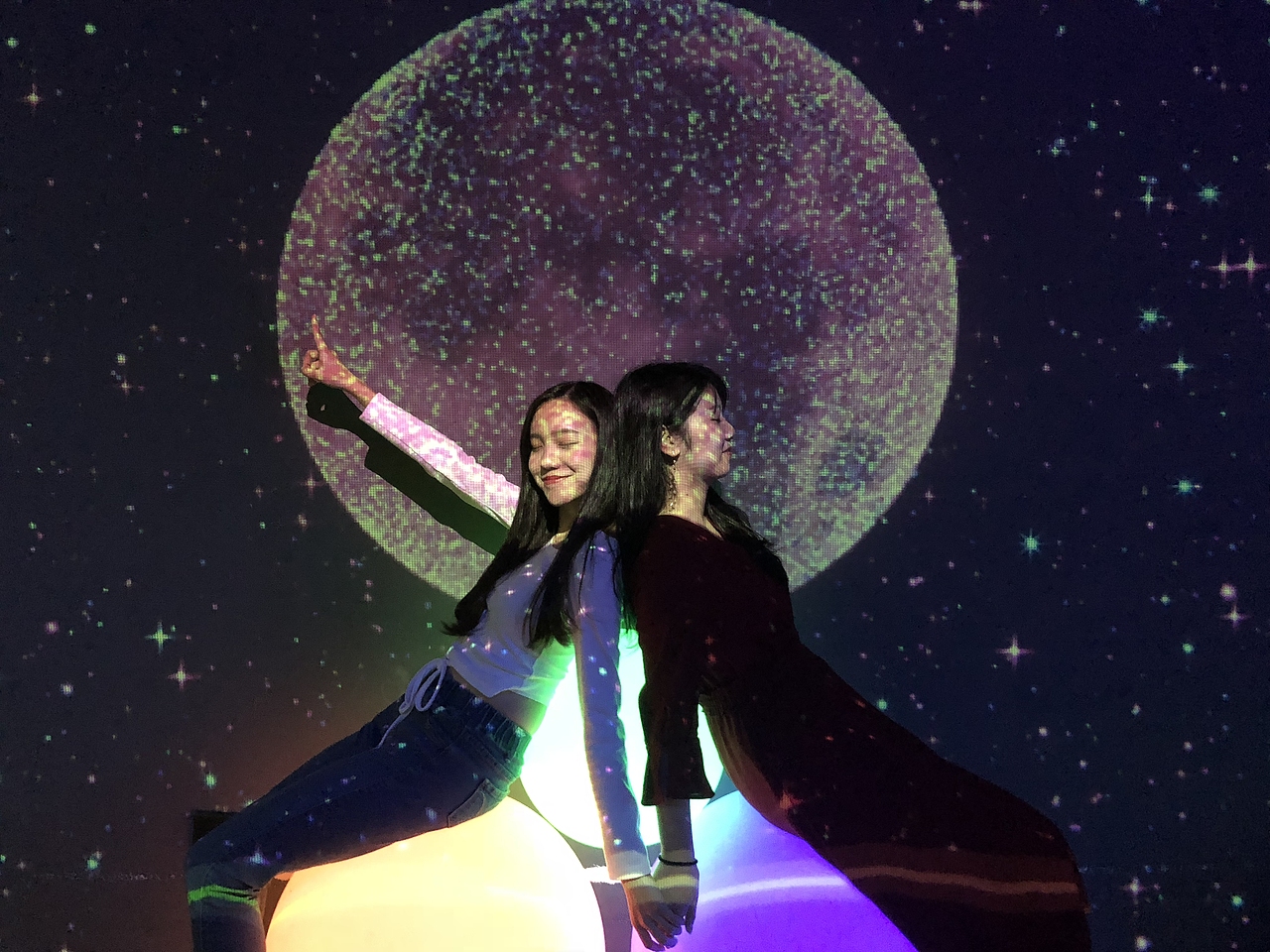 拍照很美的暖场道具