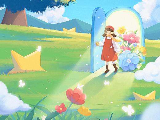 推开春天的大门