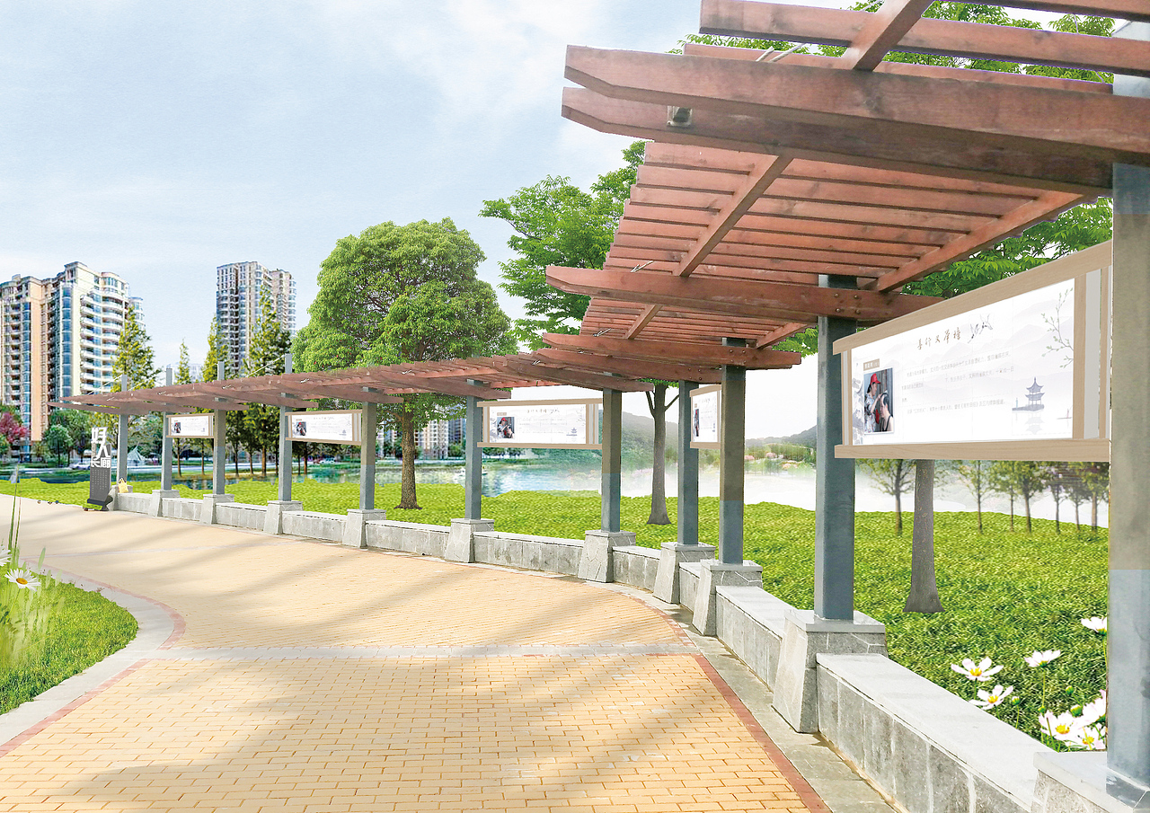 团山公园社会主义核心价值观景观文化小品设计