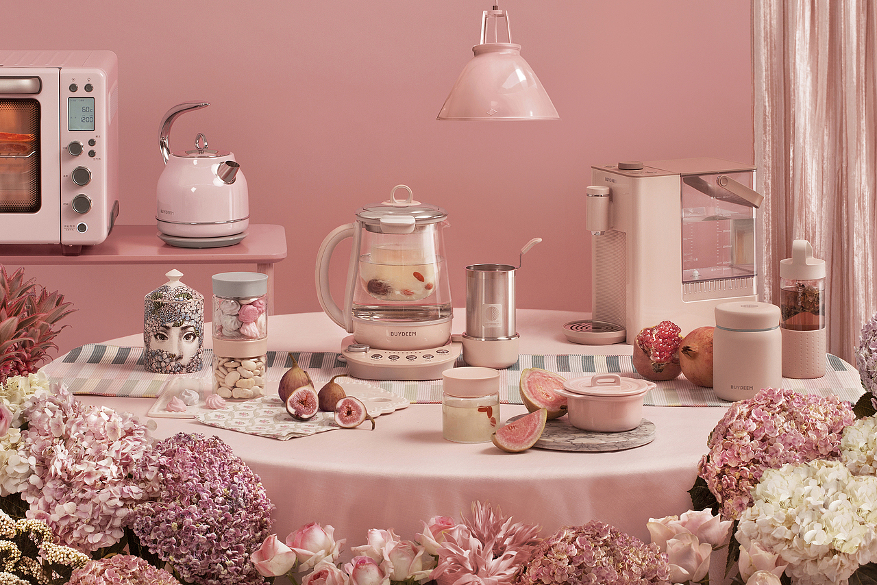 BUYDEEM SET
纯色静物大片组 - 粉色 Flower shop<br>*