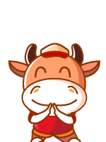 牛年祝福动画表情图片