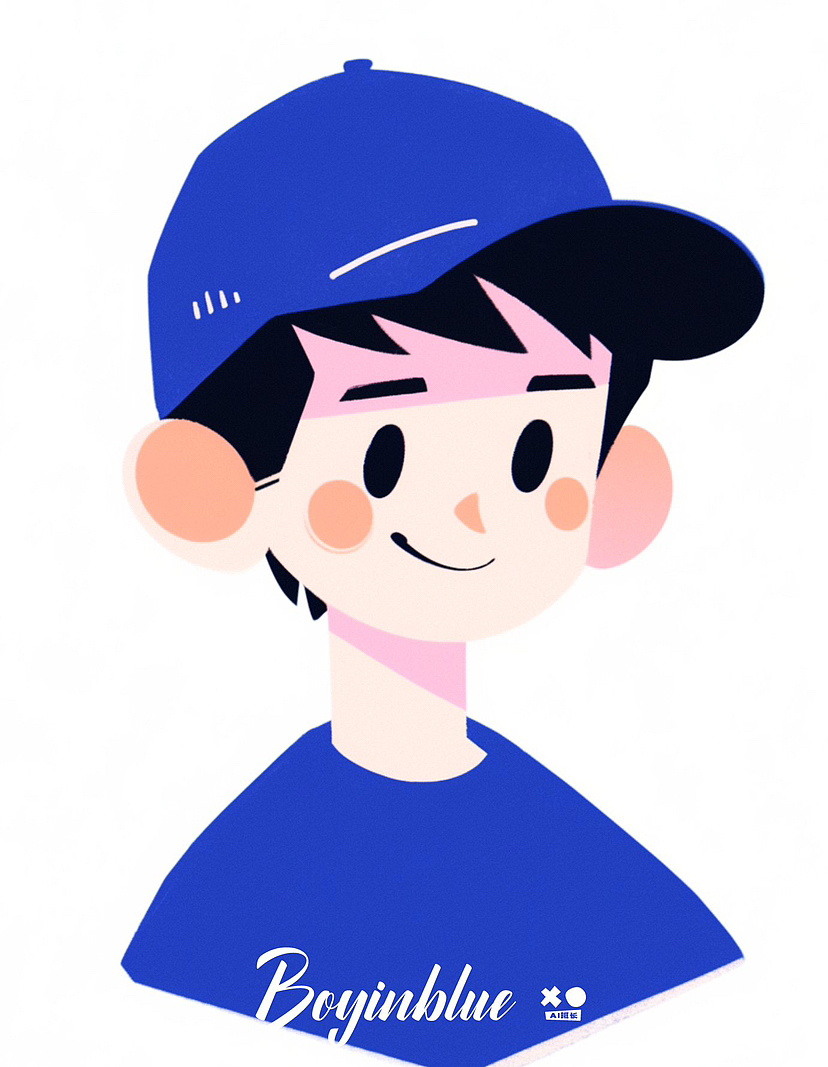 扁平插图设计·极简主义·AIGC男生（图ZMzQxMDQ1ODk2） - AI作品 - 站酷设计师AI班长原创素材 - 站酷ZCOOL