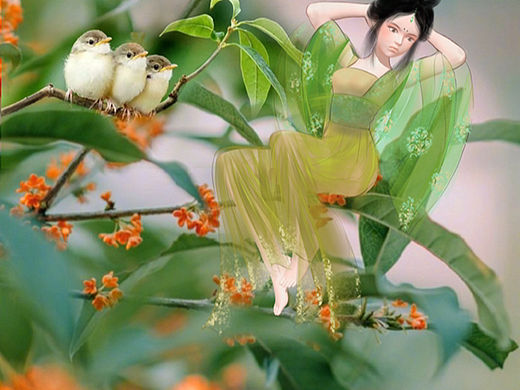 《春晓》（个人主页-ZNjg0NzU3Njg=） - 艺术插画 - 站酷设计师君艺坊原创素材 - 站酷ZCOOL