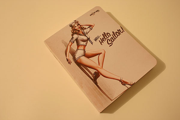 PIN UP Girl Notebook（图ZMTAzNTc0OA==） - 书籍/画册 - 站酷设计师limdesign原创素材 - 站酷ZCOOL