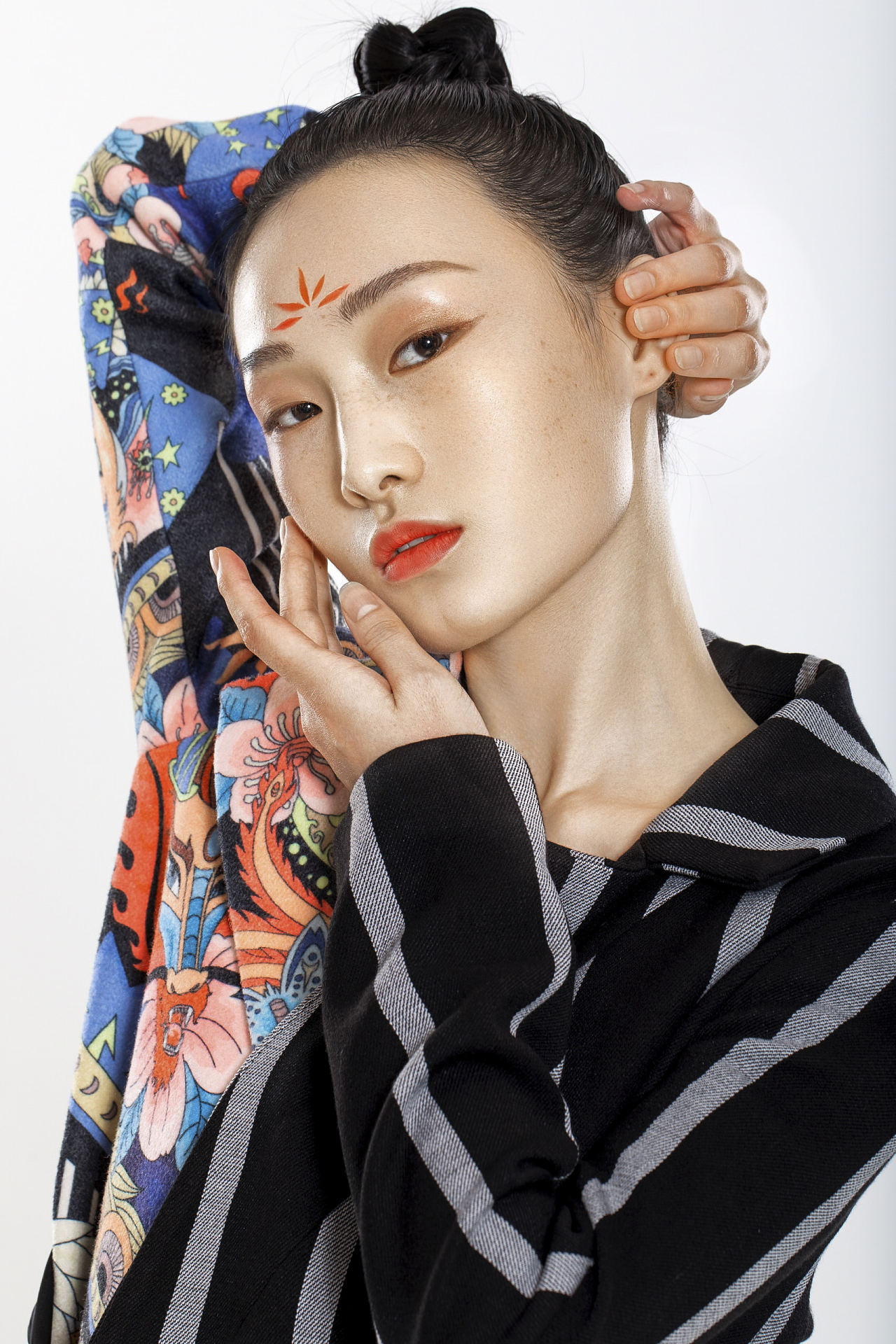 新中式 面妆摄影