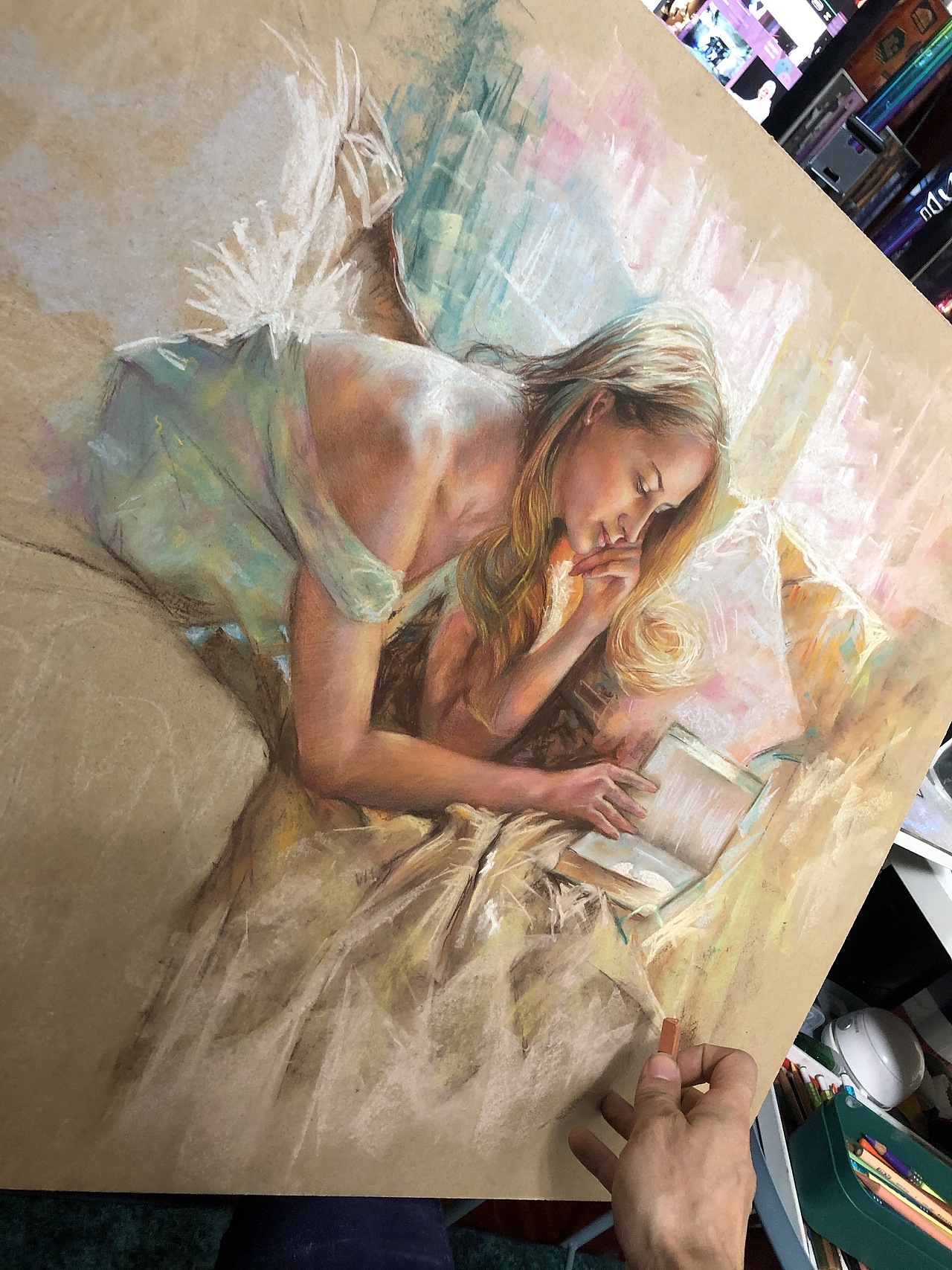 色粉画（图ZMjE1OTk4NzM2） - 绘画 - 站酷设计师苗宁Malik原创素材 - 站酷ZCOOL