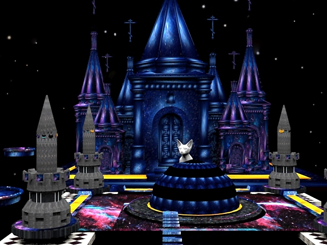 星空城堡3d模型