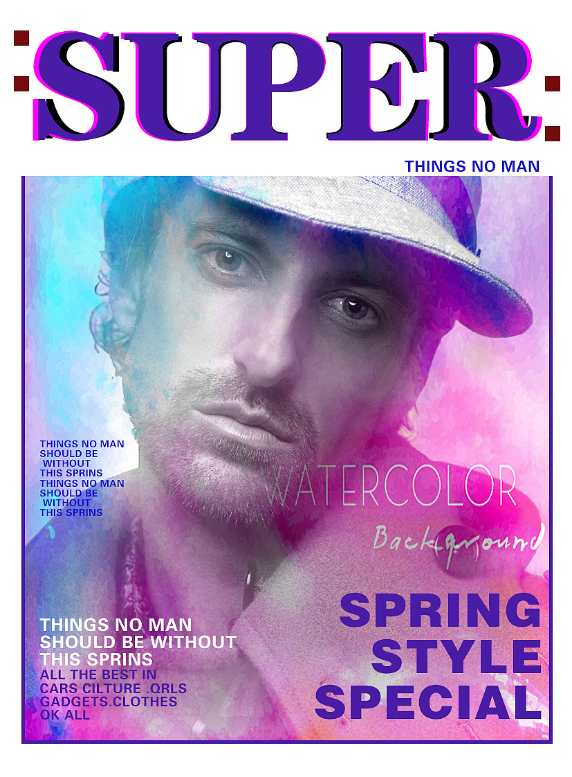 雜志封面（圖ZMjEwMjYwNDQ4） - 書(shū)籍/畫(huà)冊(cè) - 站酷設(shè)計(jì)師汪汪汪仙森原創(chuàng)素材 - 站酷ZCOOL