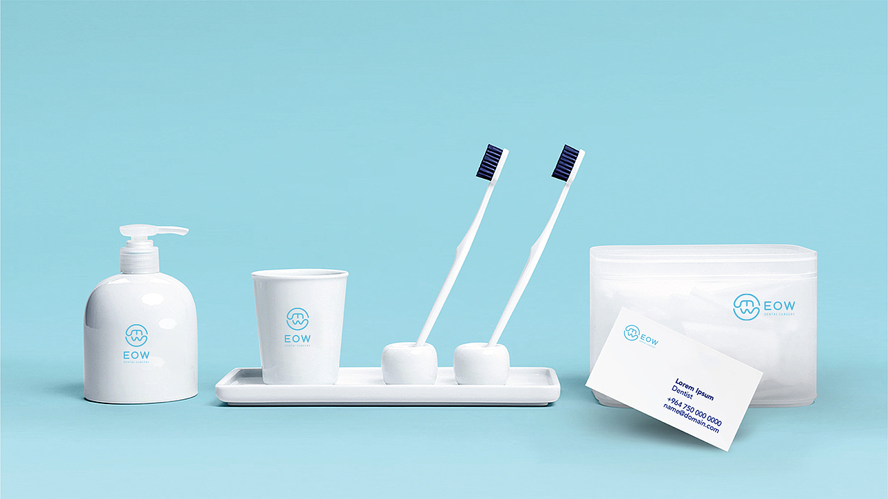 EOW牙科诊所LOGO设计
