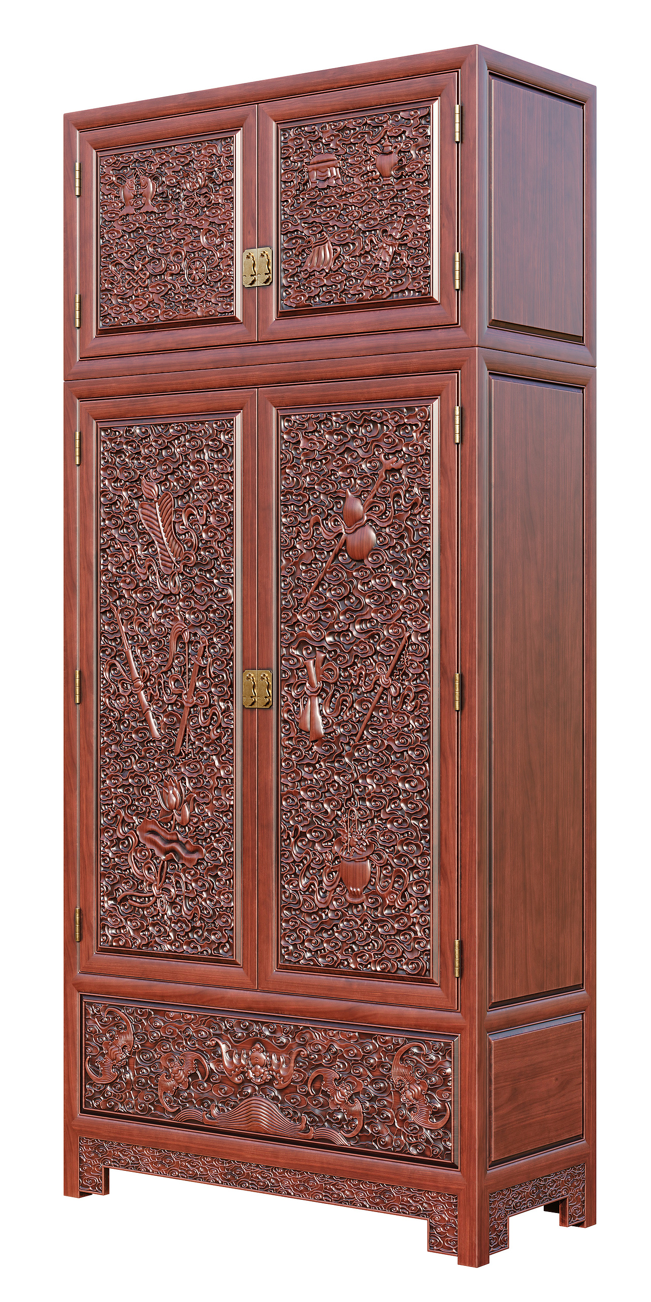 №348金丝楠衣柜建模渲染教程（图ZMzQxNDEzNTYw） - 生活用品 - 站酷设计师古色谷香原创素材 - 站酷ZCOOL
