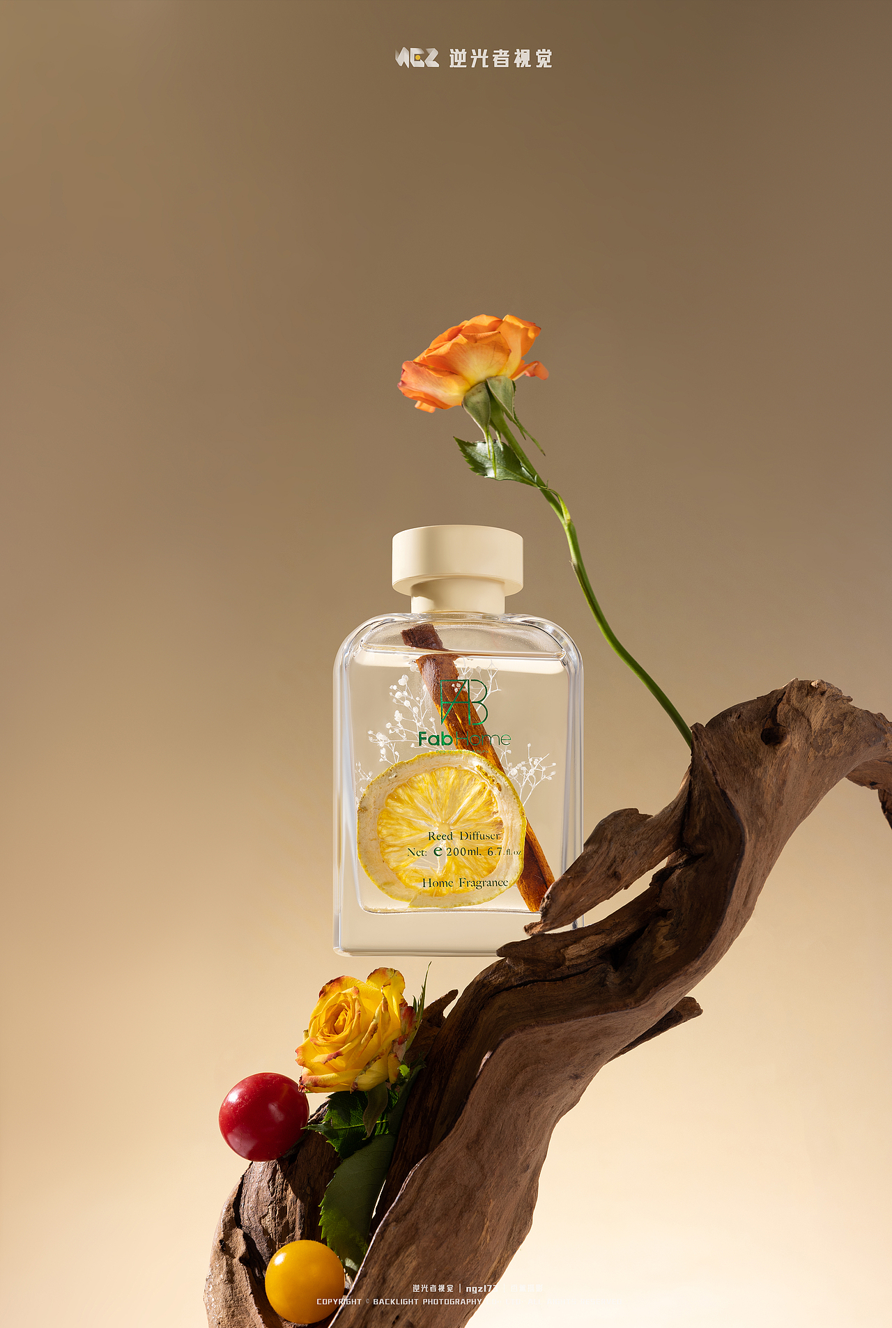 无火香薰/香氛静物摄影/香薰产品拍摄/香水