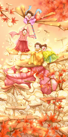 春夏秋冬（图ZMzM3MzYxMzky） - 商业插画 - 站酷设计师杉小杉原创素材 - 站酷ZCOOL