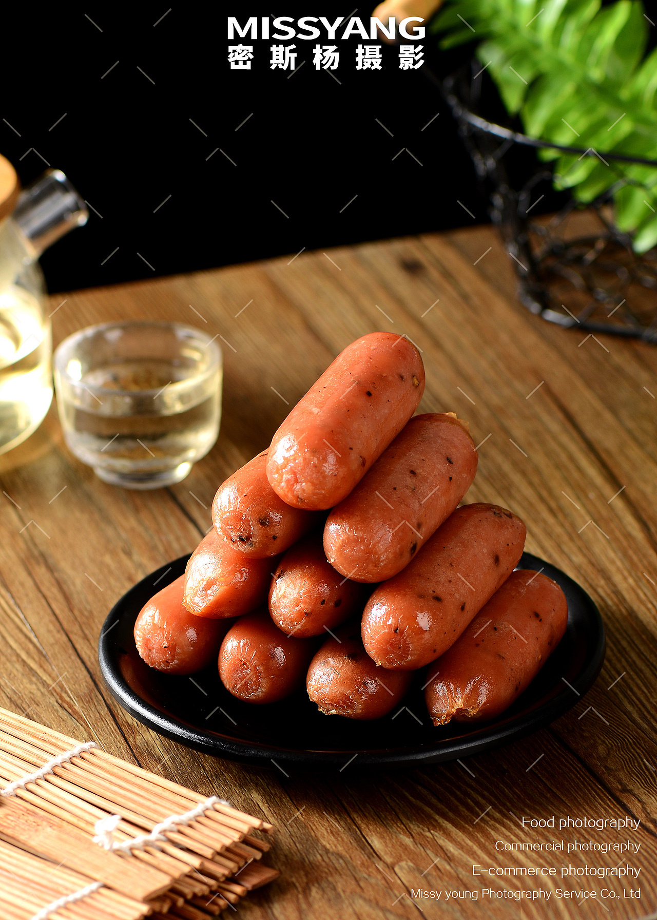黑胡椒烤肠|美食摄影|电商摄影|火山石烤肠×郑州密斯杨