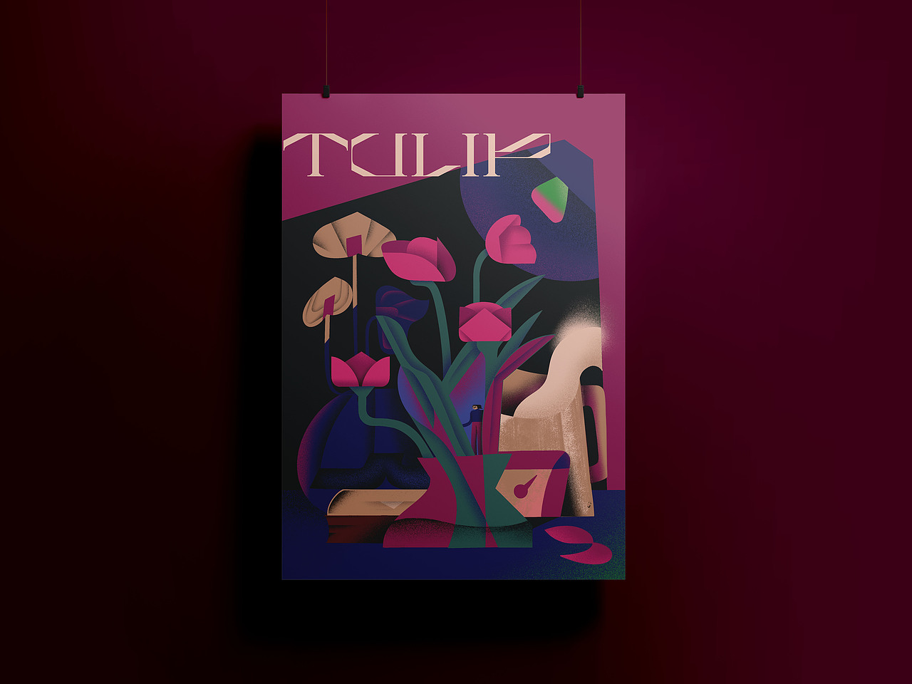 listen to the tulip（图ZMzMwMDMyMzI0） - 创作习作 - 站酷设计师Pegwen原创素材 - 站酷ZCOOL