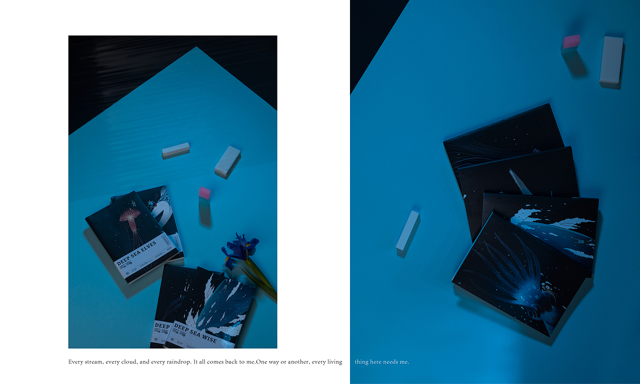 《深海》本册设计×插画师飞行猴（图ZMTIwMTMxMzIw） - 书籍/画册 - 站酷设计师LOVERISELAB原创素材 - 站酷ZCOOL