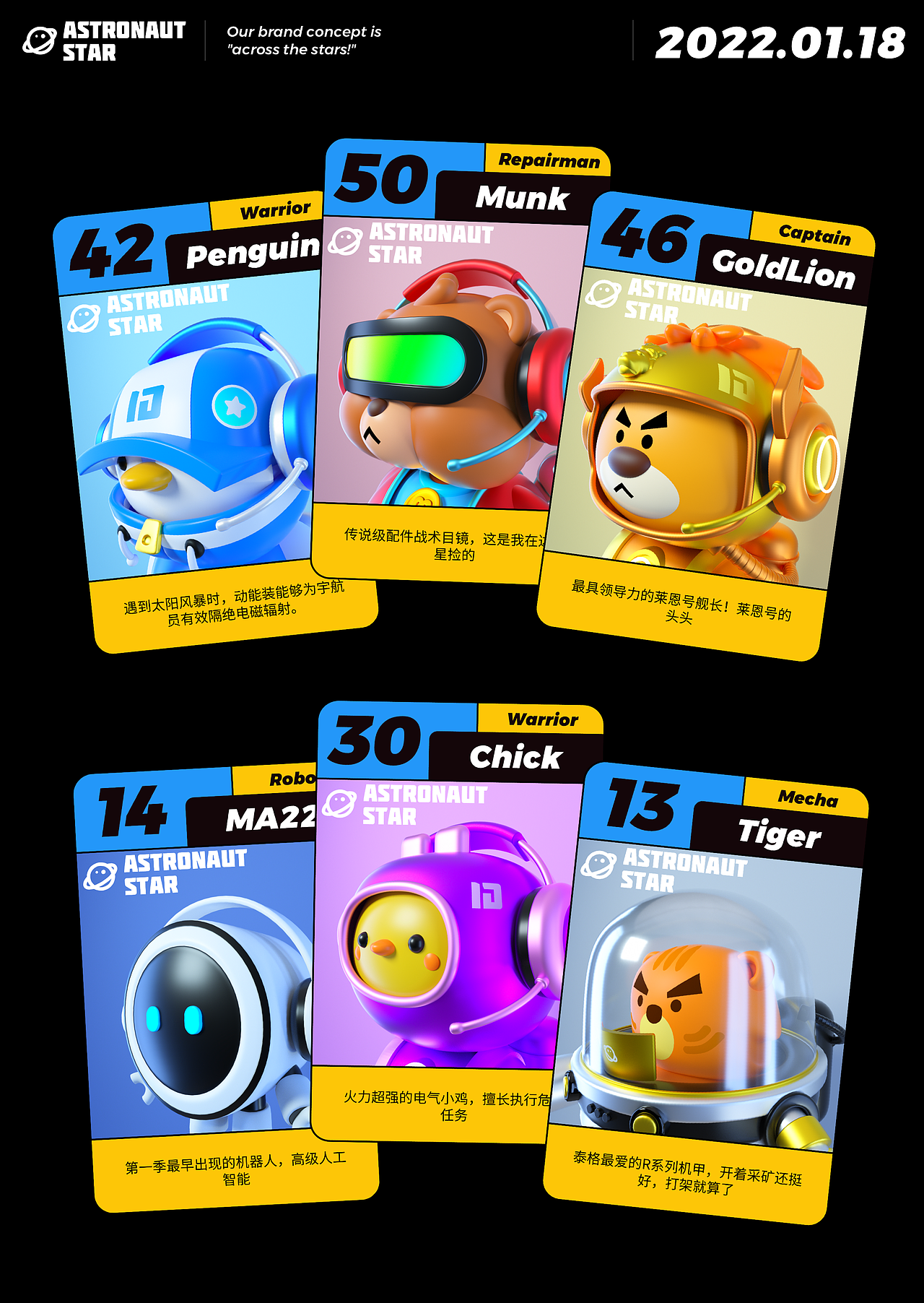 Astronaut Star NFT——超级动物宇航员