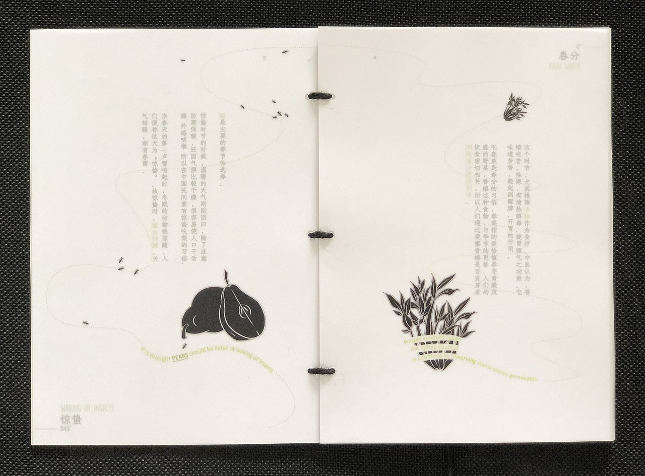 《24 · 食》节气书籍设计（图ZMjcxNjA5NjU2） - 书籍/画册 - 站酷设计师Tegan鸭原创素材 - 站酷ZCOOL