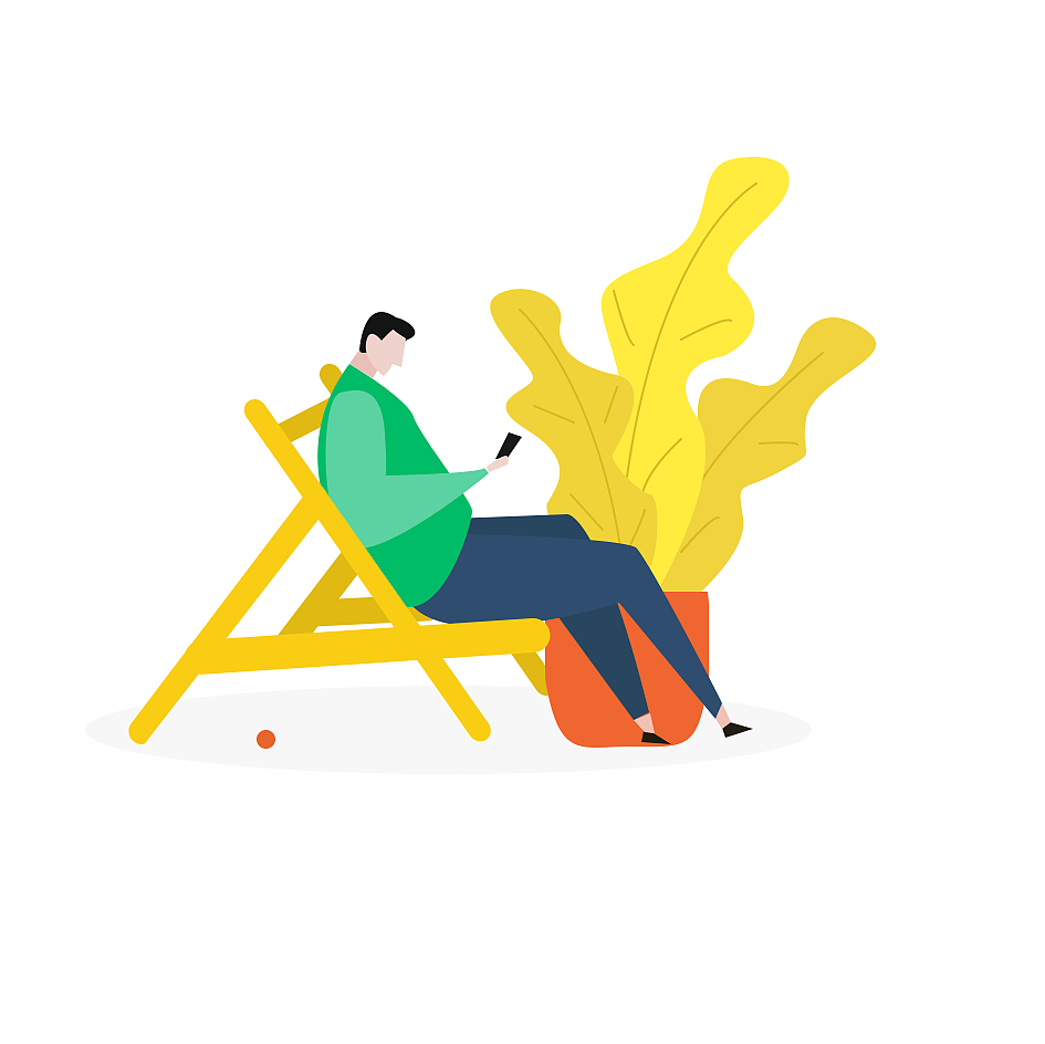 扁平风插画（图ZMTE1Mzg4NzA0） - 创作习作 - 站酷设计师可爱的小怪兽原创素材 - 站酷ZCOOL