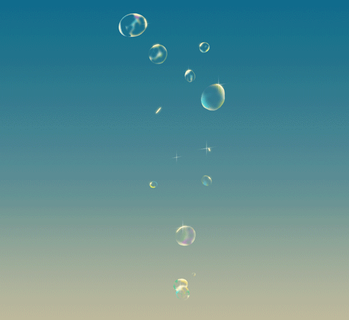 泡泡在动，你还活着！向上吧，木头人