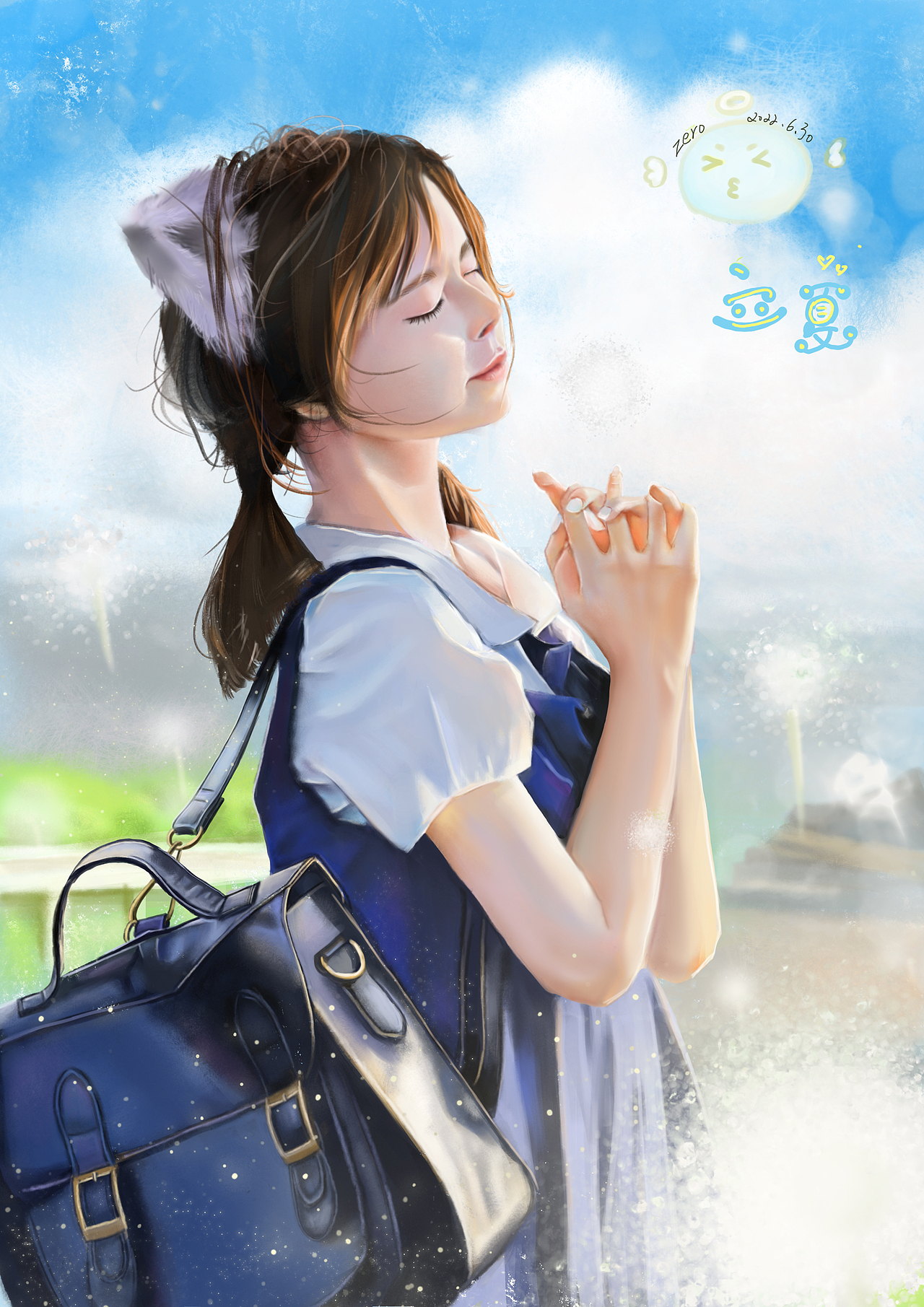 节气人物插画系列（图ZMzA5MDk2ODc2） - 商业插画 - 站酷设计师Zero绘图原创素材 - 站酷ZCOOL