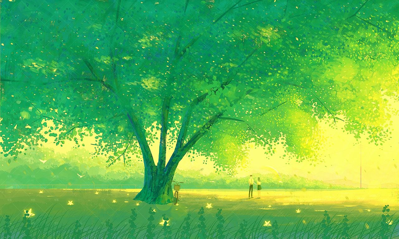 剩下的盛夏系列插画