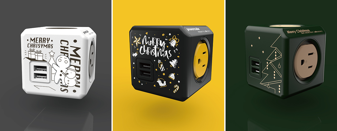模方插座圣诞定制款（图ZMTAwNTUxOTI4） - 包装 - 站酷设计师不多READO原创素材 - 站酷ZCOOL