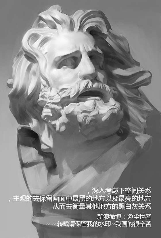 石膏CG绘画心得分享...嗯~ 是分享不是教程~~（图ZMTQ1MzI4MDQ=） - 创作习作 - 站酷设计师尘世者原创素材 - 站酷ZCOOL