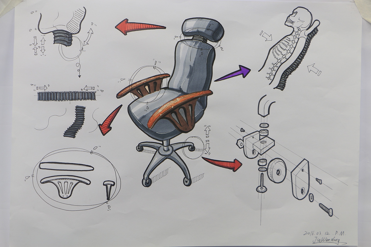 201603工业设计手绘