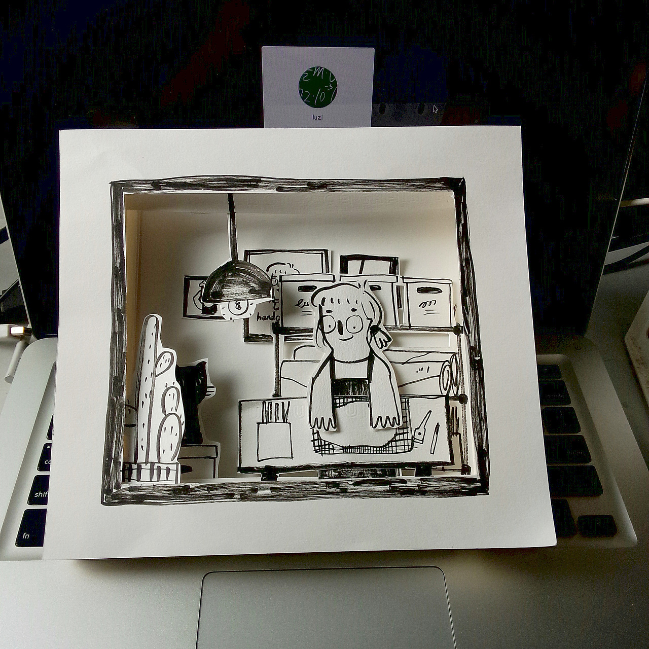 手拙炉子立体隧道书