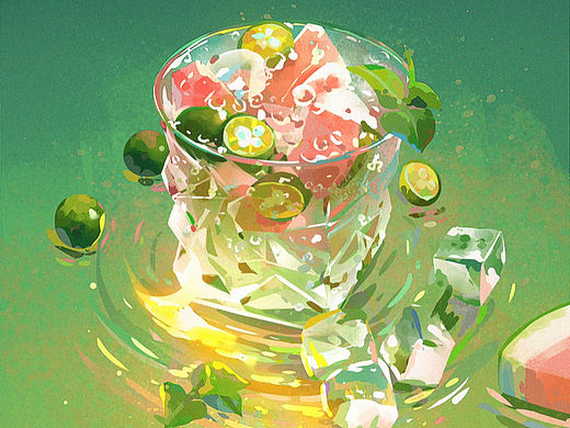 思念延月光流淌