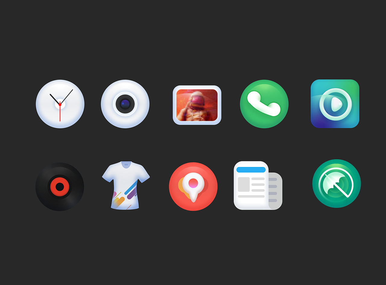 UI集合（图ZNjk0ODk4ODA=） - 主题/皮肤 - 站酷设计师夏雨了1982原创素材 - 站酷ZCOOL