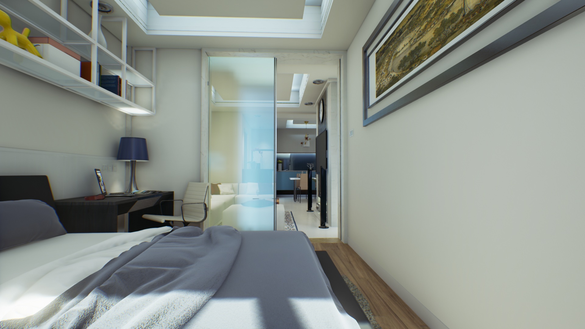 虚幻4室内渲染|空间|家装设计|kishars - 原创作品 - 站酷 (zcool)