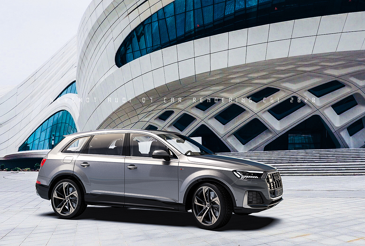 KEYSHOT Audi Q7 CGI（图ZMjM2OTc4ODUy） - 机械/交通 - 站酷设计师阿飞_Vision原创素材 - 站酷ZCOOL