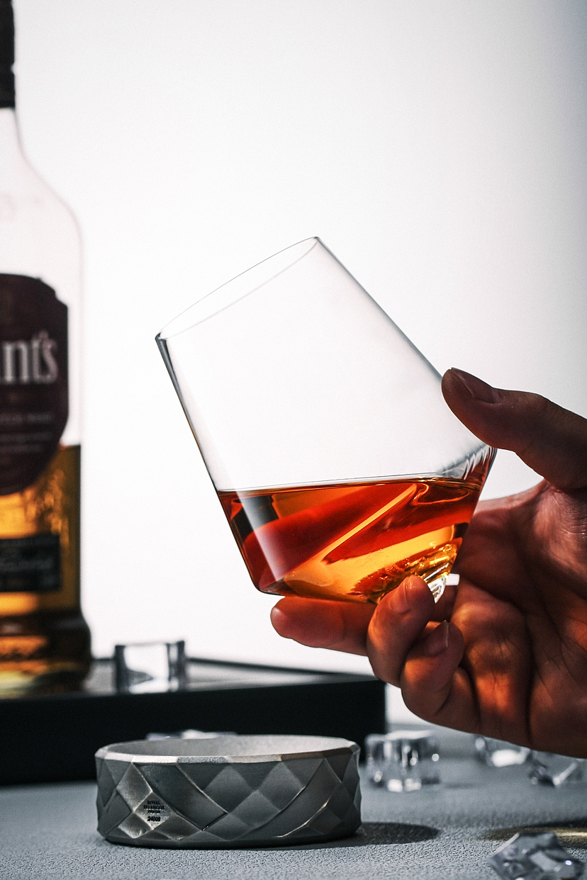 雪兰莪玻璃杯拍摄