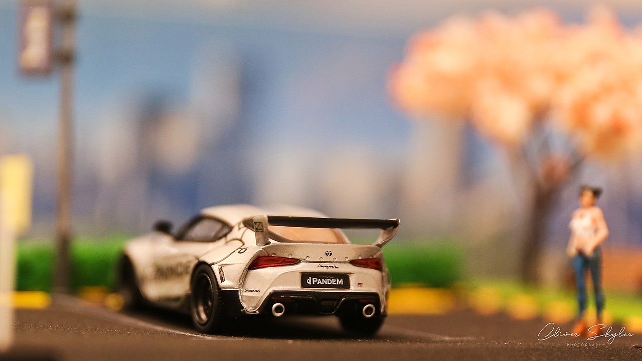 MINIGT火箭supra 银色