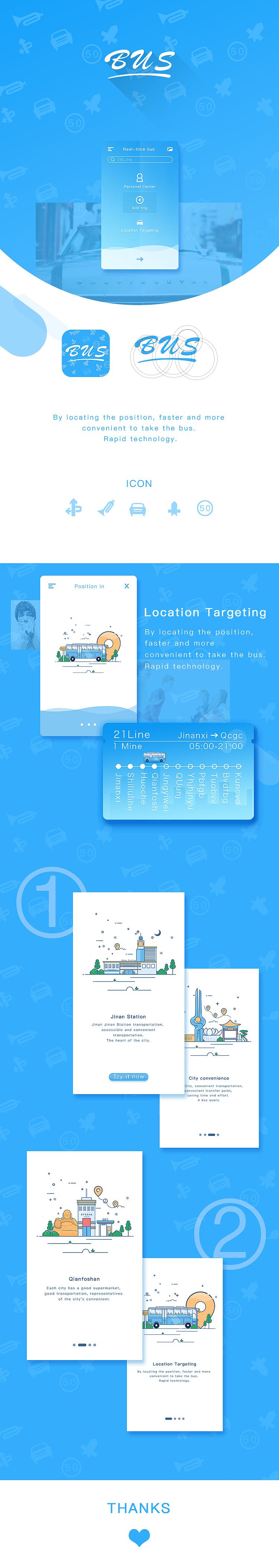 JI NAN-Real time bus(图ZNTE3Mjc5Njg=) - APP界面 - 站酷设计师设计师韩军原创素材 - 站酷ZCOOL