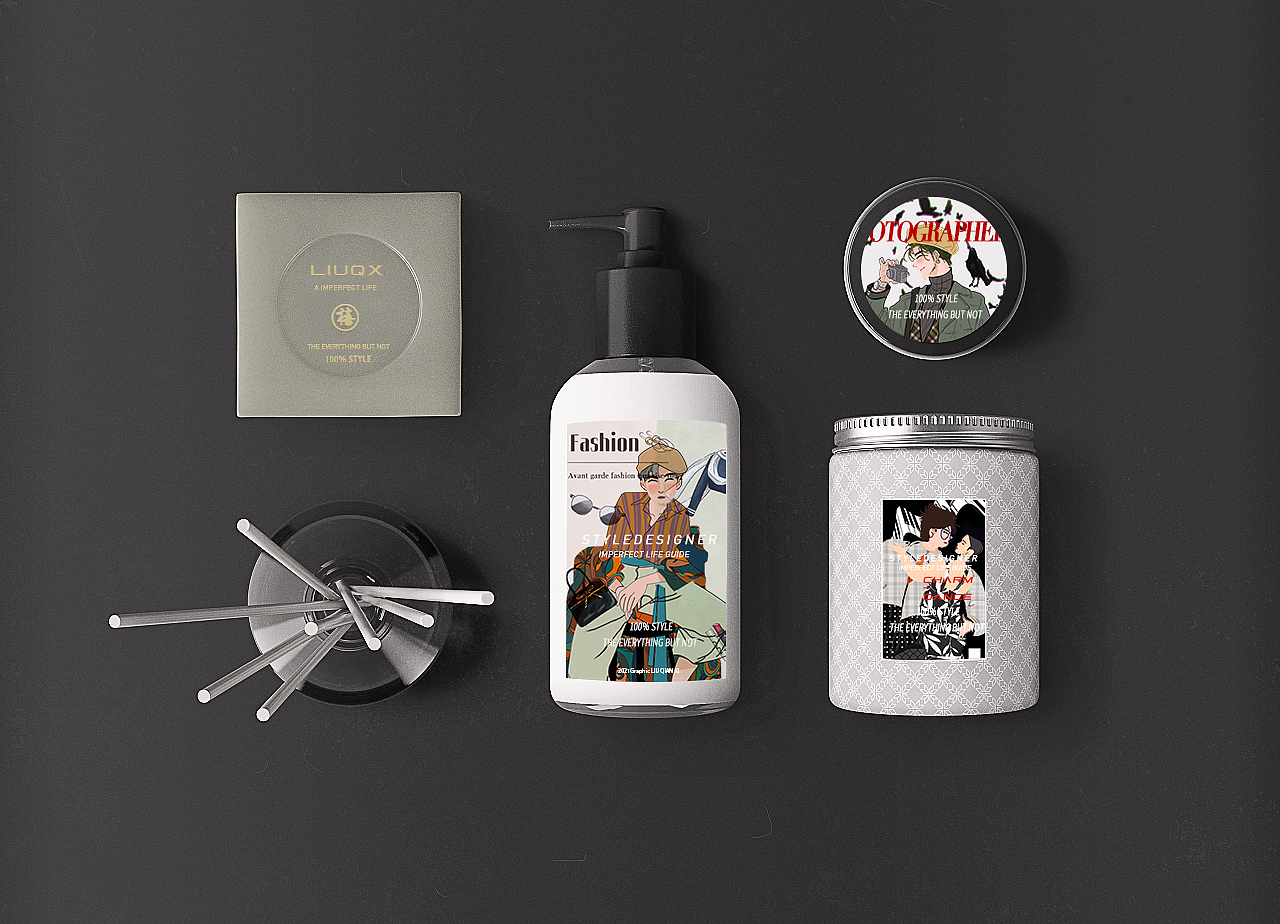 IMPERFECT LIFE×刘千禧丨人生还能遇见几个像伱（图ZMjUxNTE3Njky） - 艺术插画 - 站酷设计师刘千禧原创素材 - 站酷ZCOOL