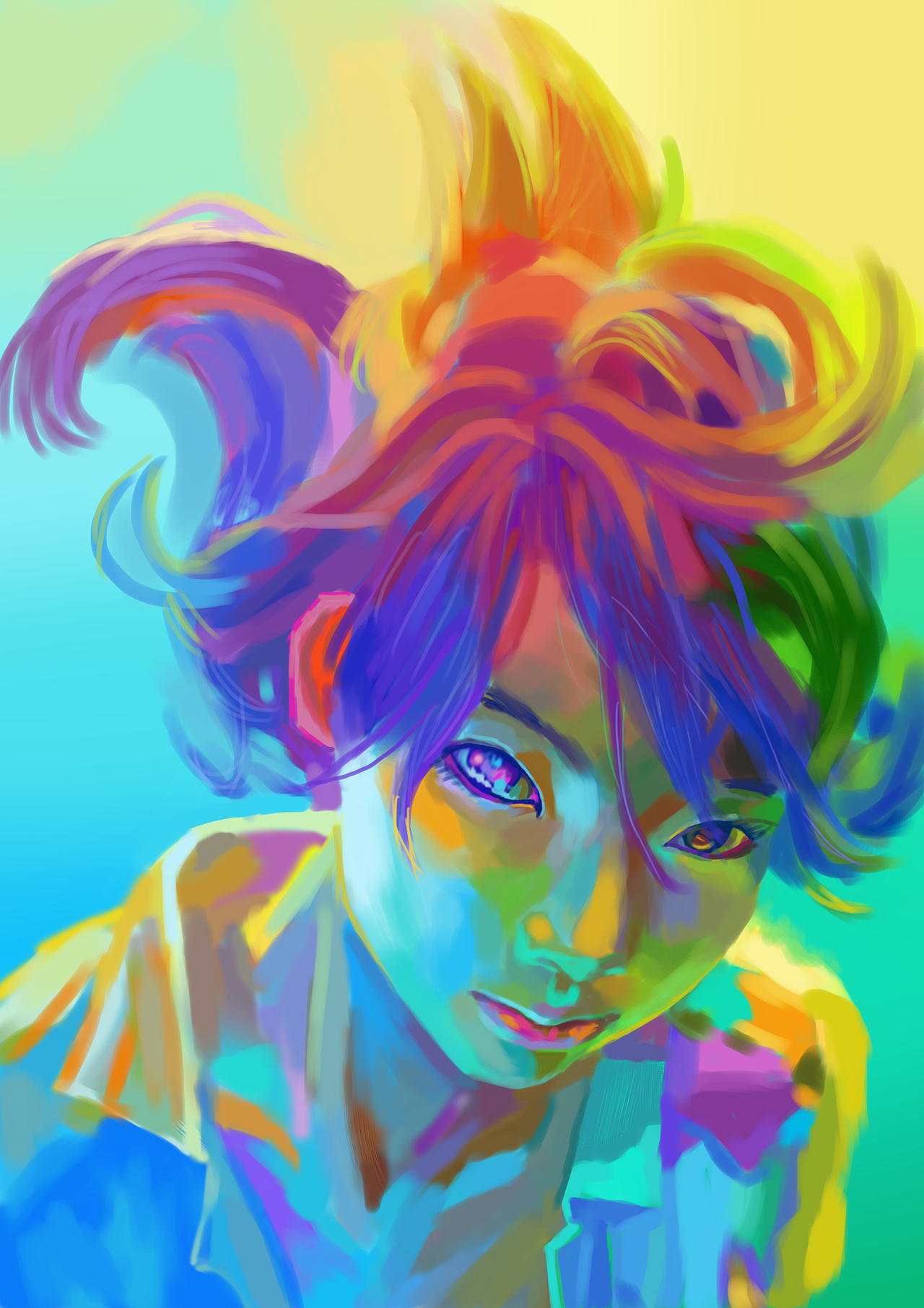 临摹 本杰明 插画