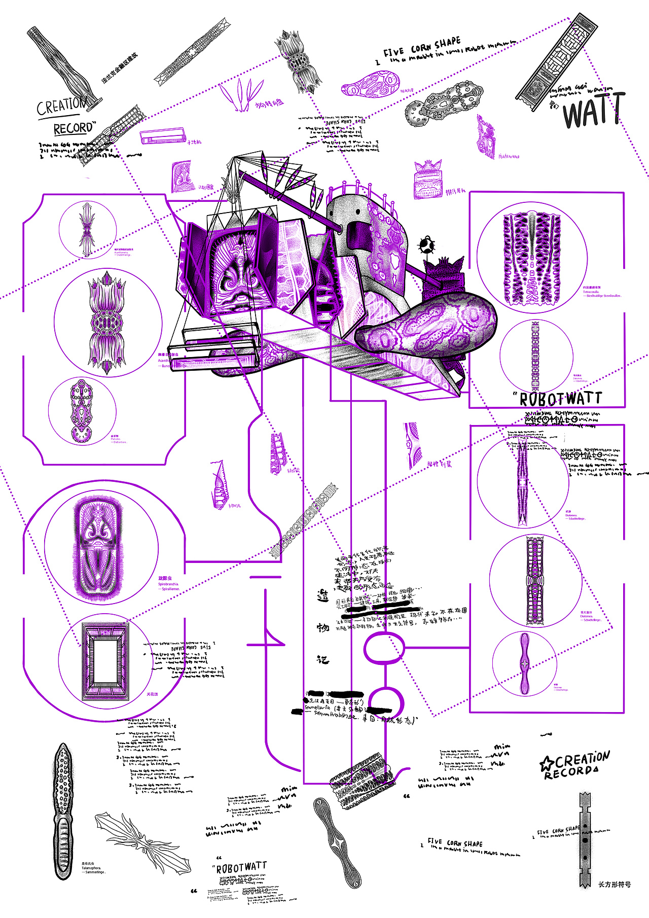 2020毕业季——造物记（图ZMjEwNTgwOTI4） - 图案 - 站酷设计师晴子啊啊啊啊啊原创素材 - 站酷ZCOOL